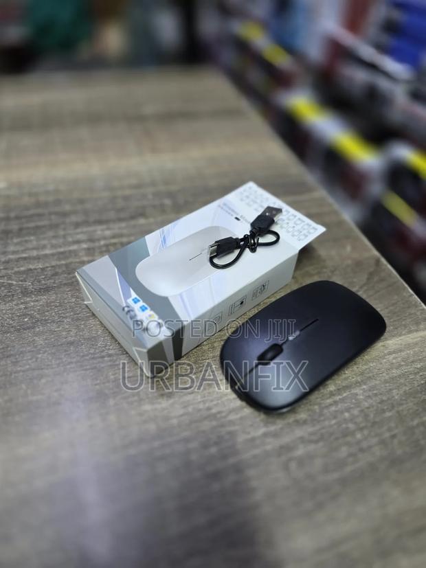 Wireless Bluetooth 5.0 Rechargeable Mouse- Black