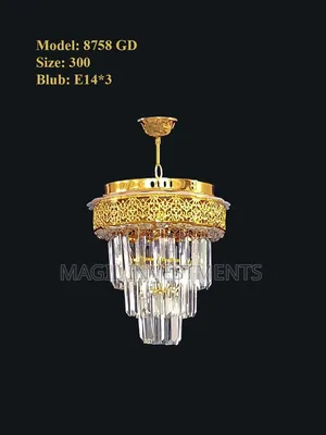 Cute Chandelier for a Small Space
