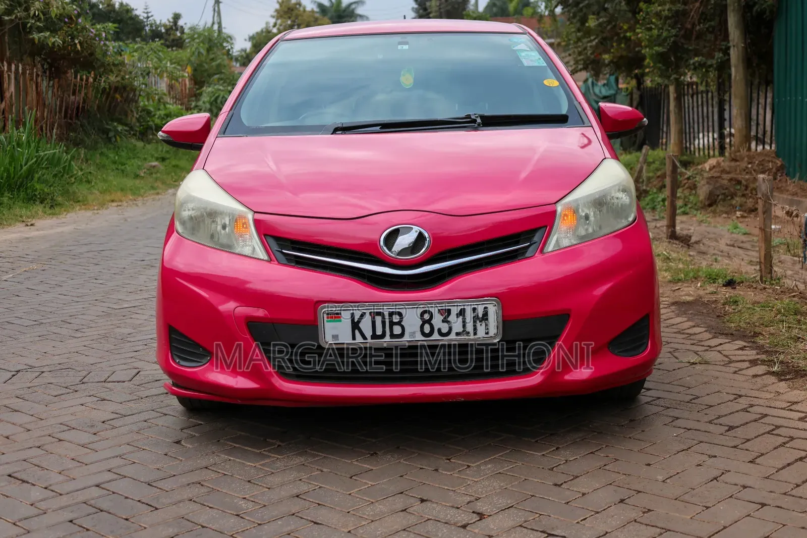 Toyota Vitz 2013 Pink