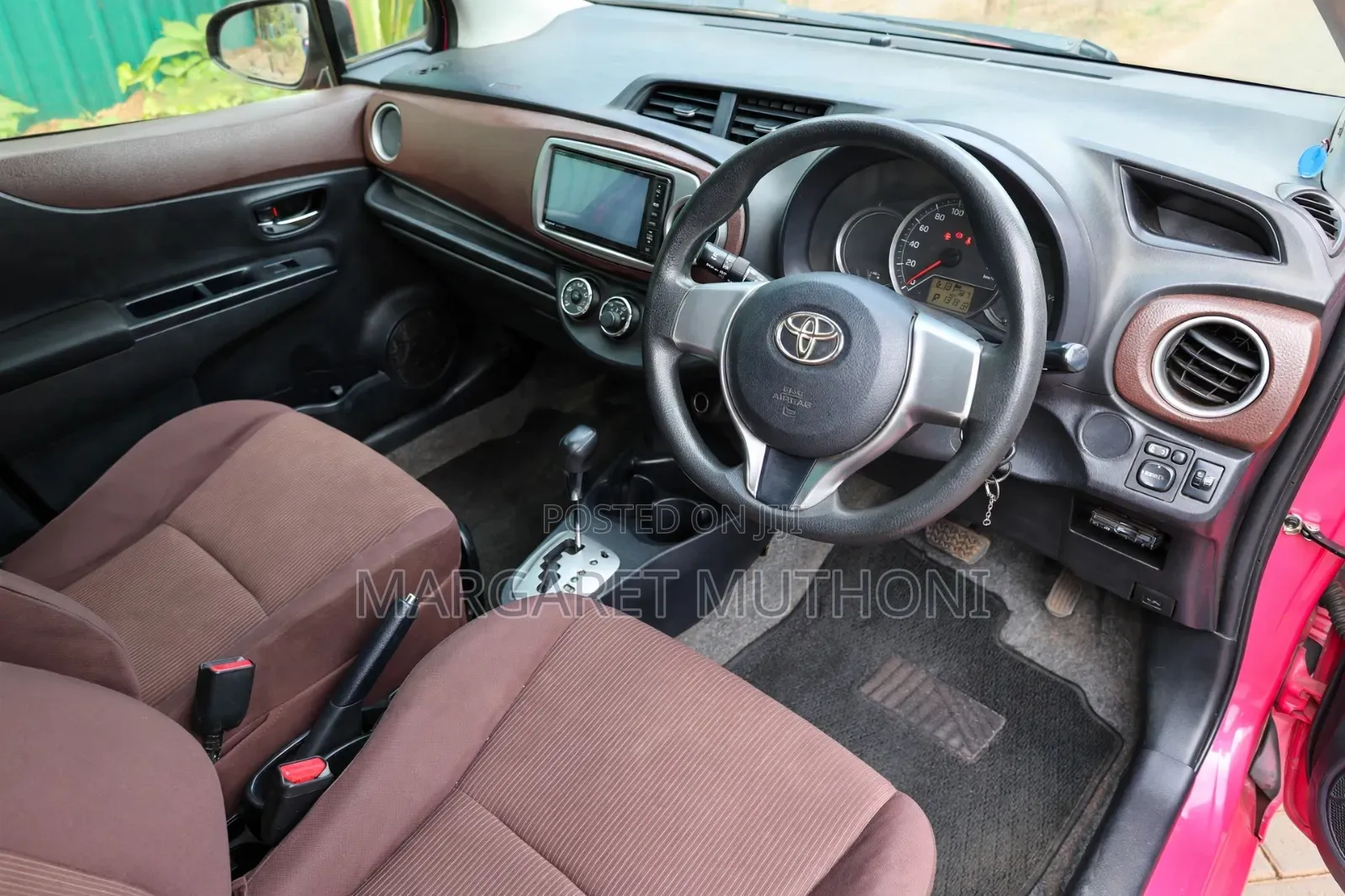 Toyota Vitz 2013 Pink
