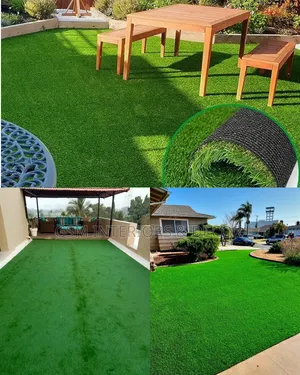 Artificial Green Grass Carpets for Restaurant Floor Fitying