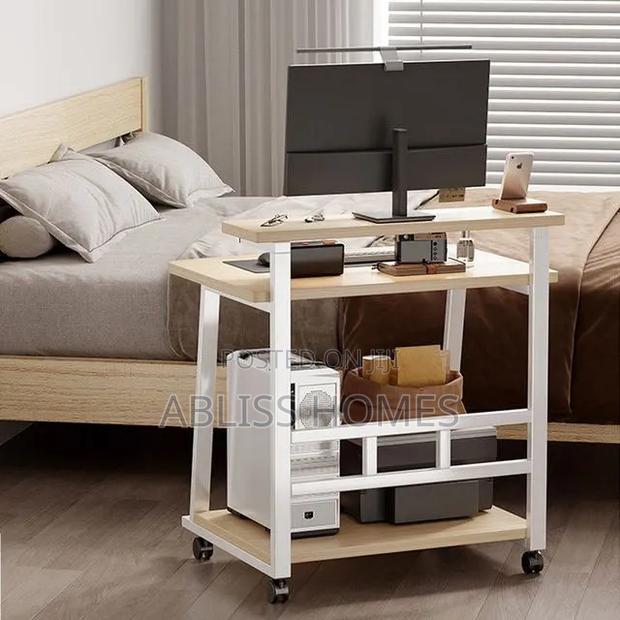 Laptop Table/Desk With Monitor Shelf