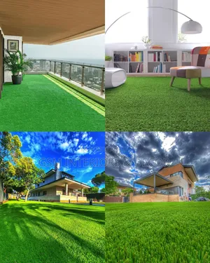 Artificial Green Grass Carpets in 4m and 2m Widths
