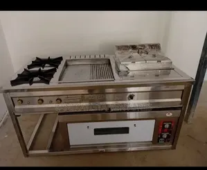 Commercial Gas Cooker 4 Burner + Oven - Heavy Duty - Brand New.