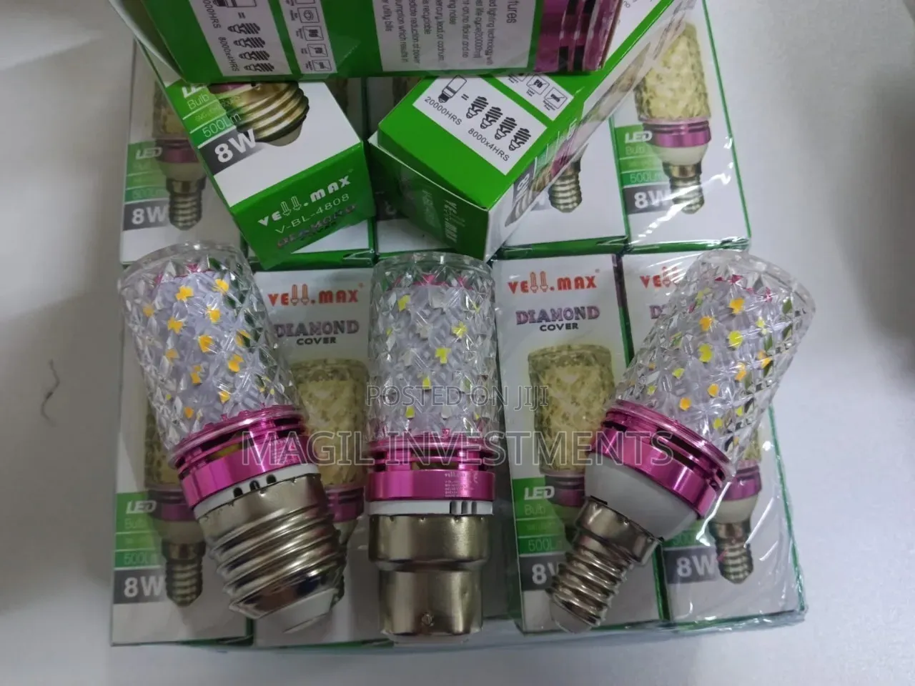 Led Tri Coloured Candle Bulb