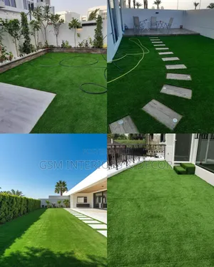 Artificial Green Grass Carpets Rootless
