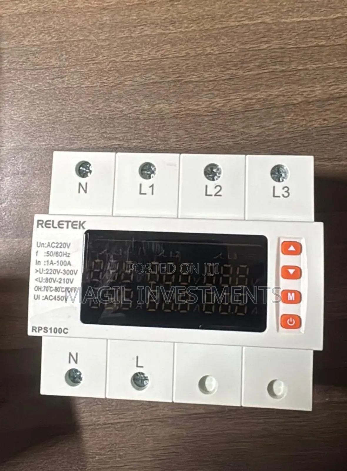 Digital 3phase Voltage Protector