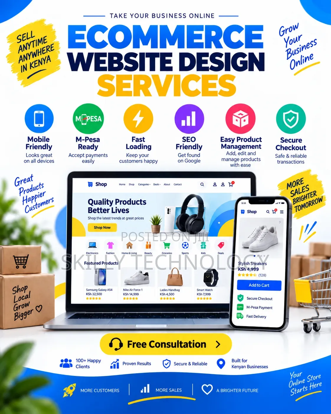 Ecommerce Website Design Kenya