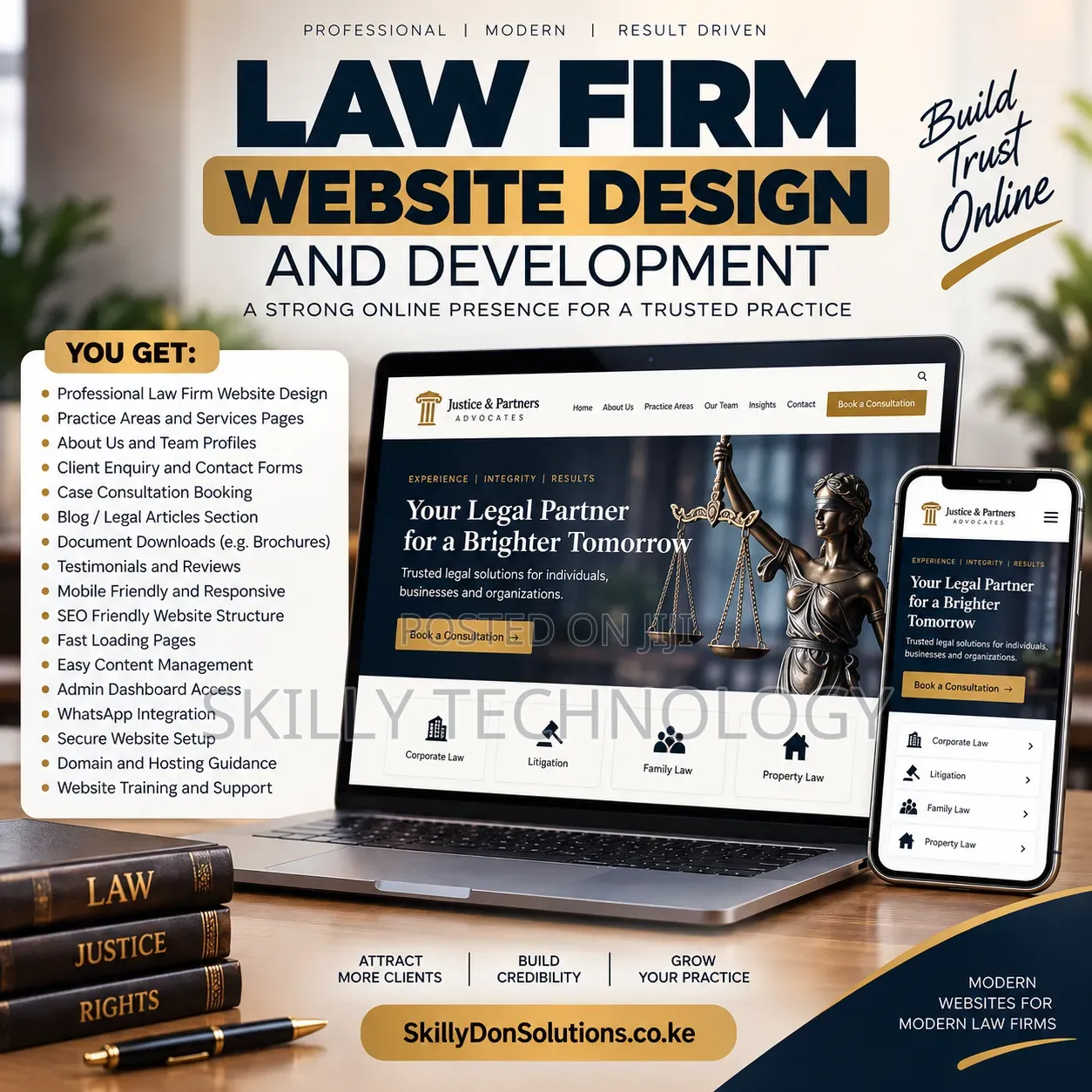 Law Firm Website Design and Development