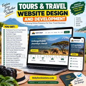 Tours and Travel Website Design and Development Services