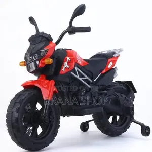 **12V Kids Electric Sport Ride-on Motorbike – Red With Black **