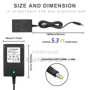 **6v/12v Battery Charger for Kids Ride-on Bumper Cars **