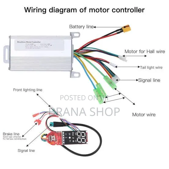 **Electric Scooter Control Motherboard **