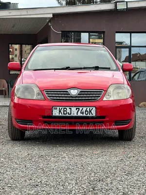 Toyota Allex 2003 Red