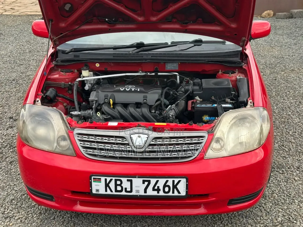 Toyota Allex 2003 Red