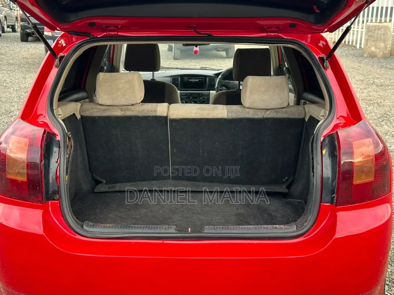 Toyota Allex 2003 Red