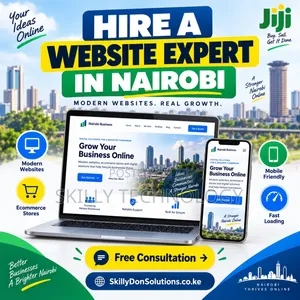 Hire a Website Expert in Nairobi