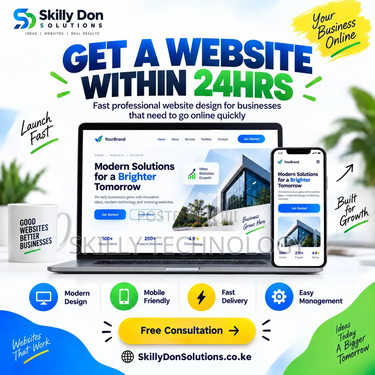 Get a Website Within 24hrs
