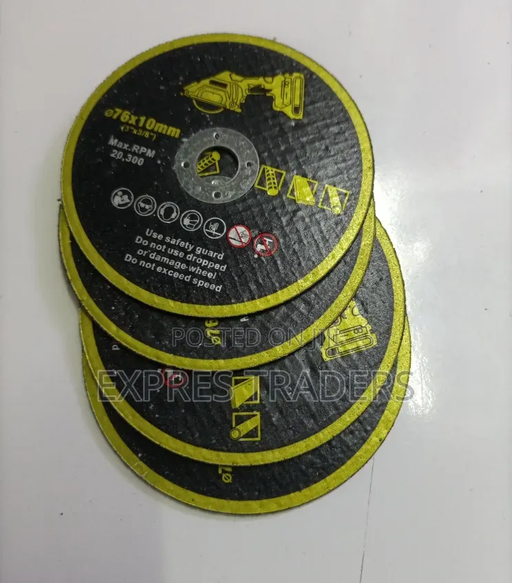 4 Pieces 3" Angle Grinder Metal Cutting Blades