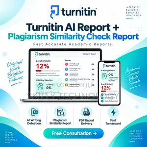 Turnitin AI Similarity Check + Report