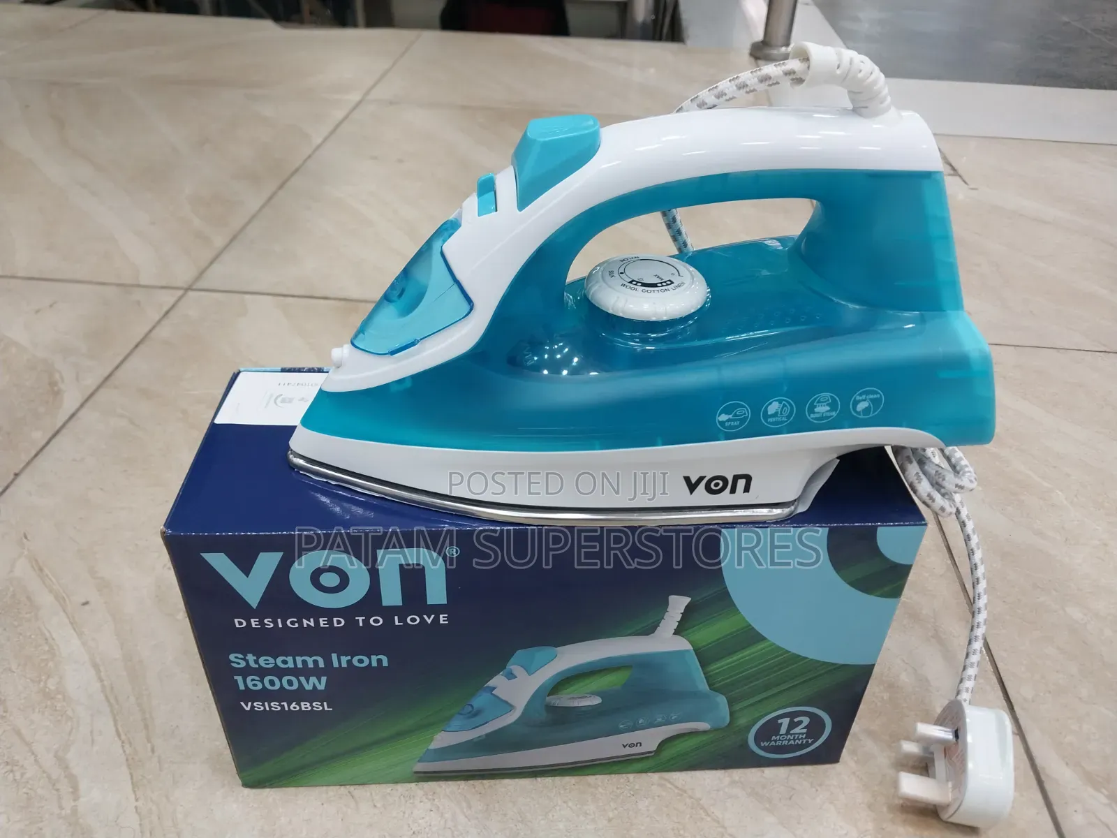 Von Team Iron Box Steel Sole
