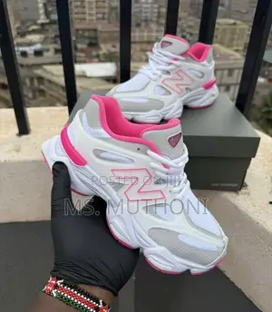 Lavender White/ Fuschia Pink Ladie NB 9060 Size 36-42