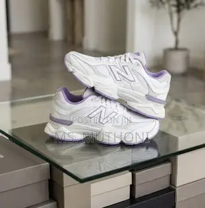 Lavender White/ Fuschia Pink Ladie NB 9060 Size 36-42