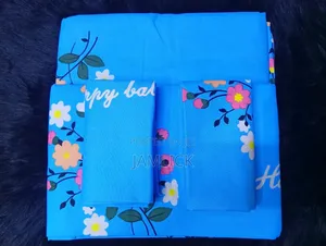 4pcs Cotton Bedsheets Set - Sn