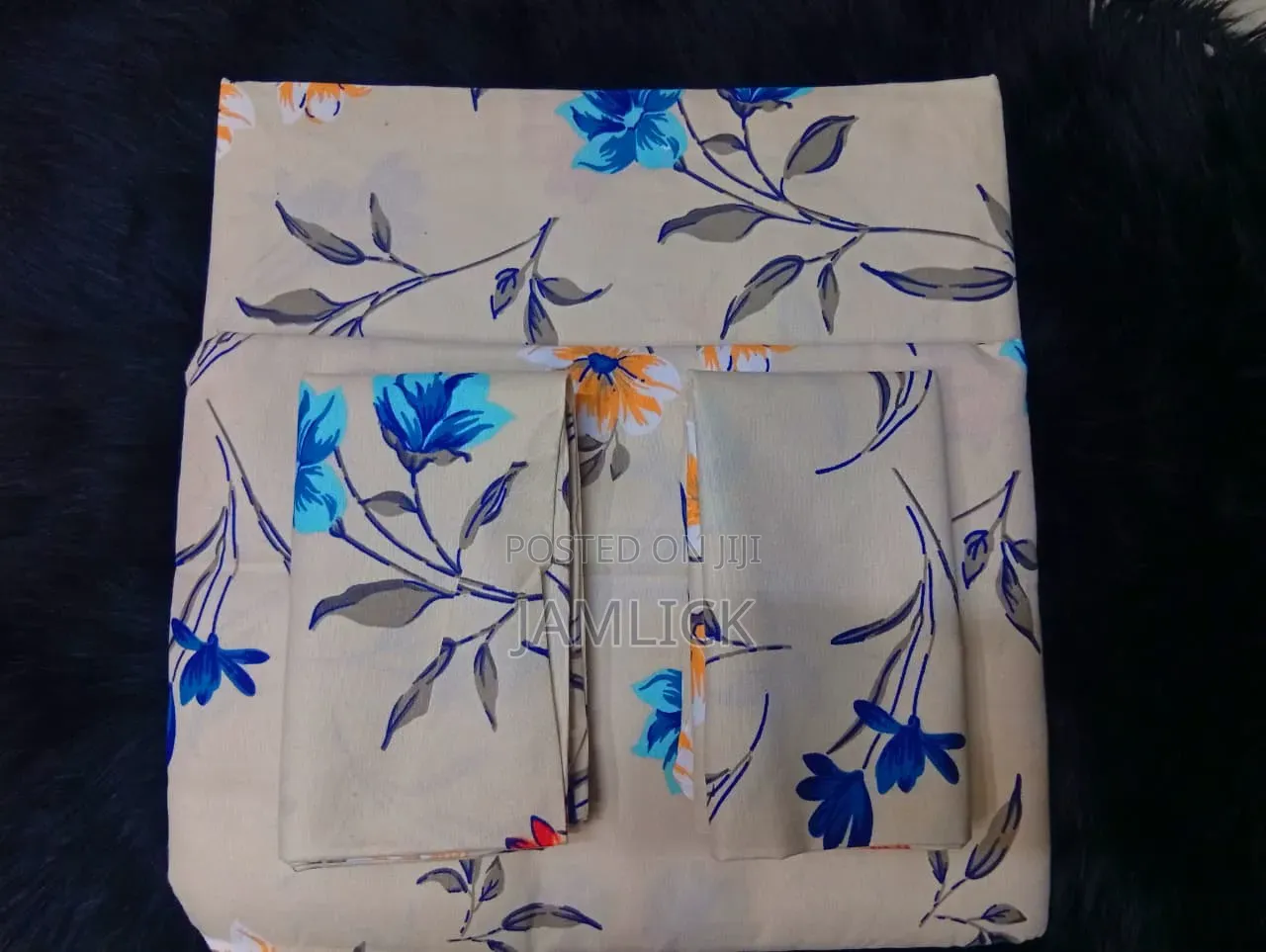 4pcs Cotton Bedsheets Set - Sn