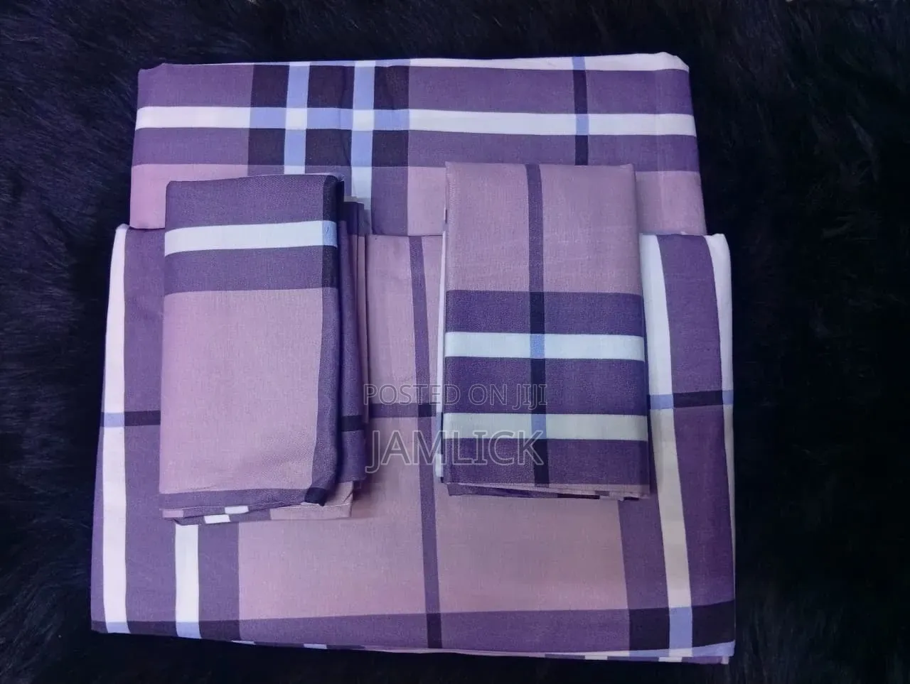4pcs Cotton Bedsheets Set - Sn