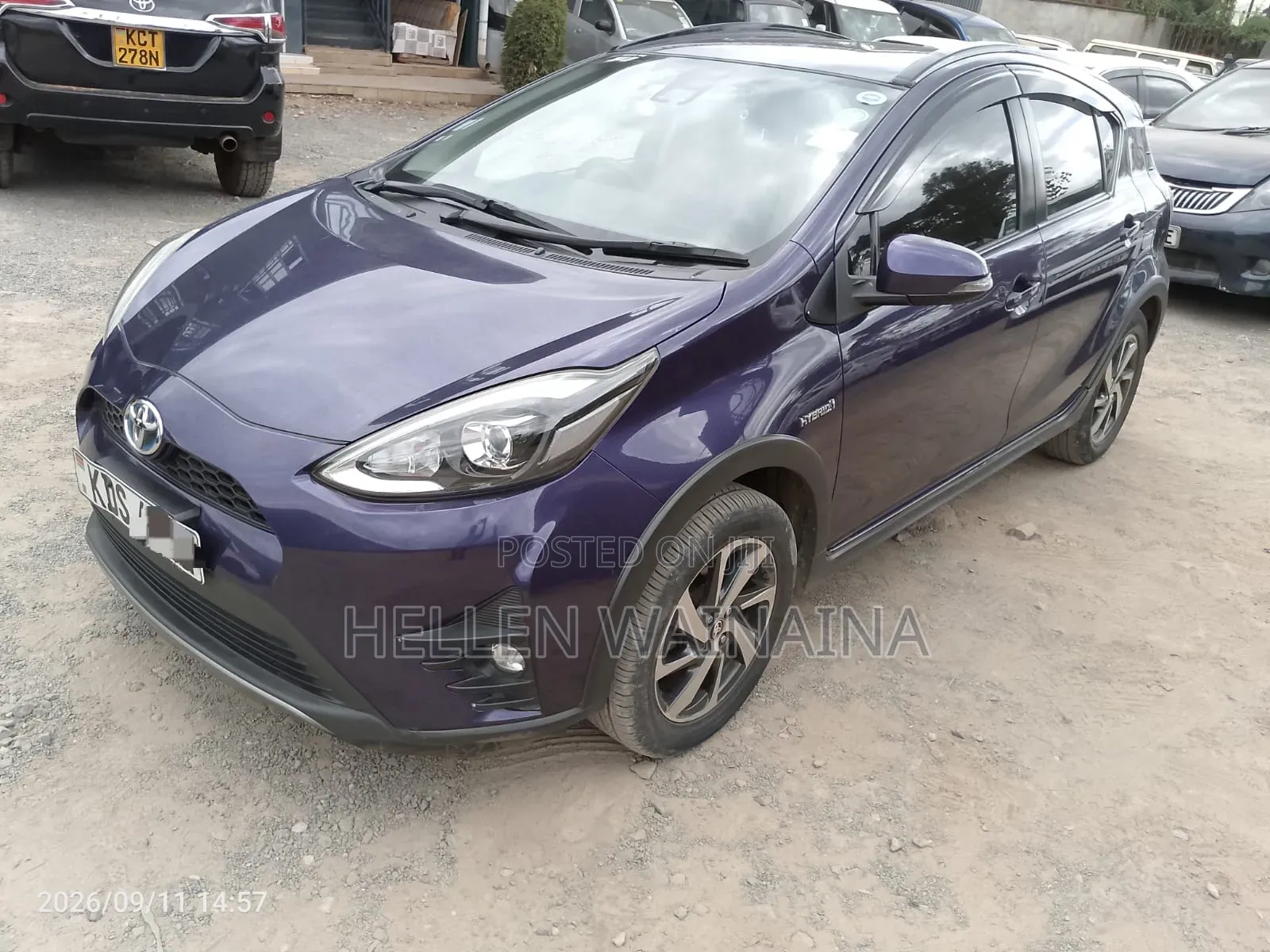 Toyota Aqua 2017 Purple