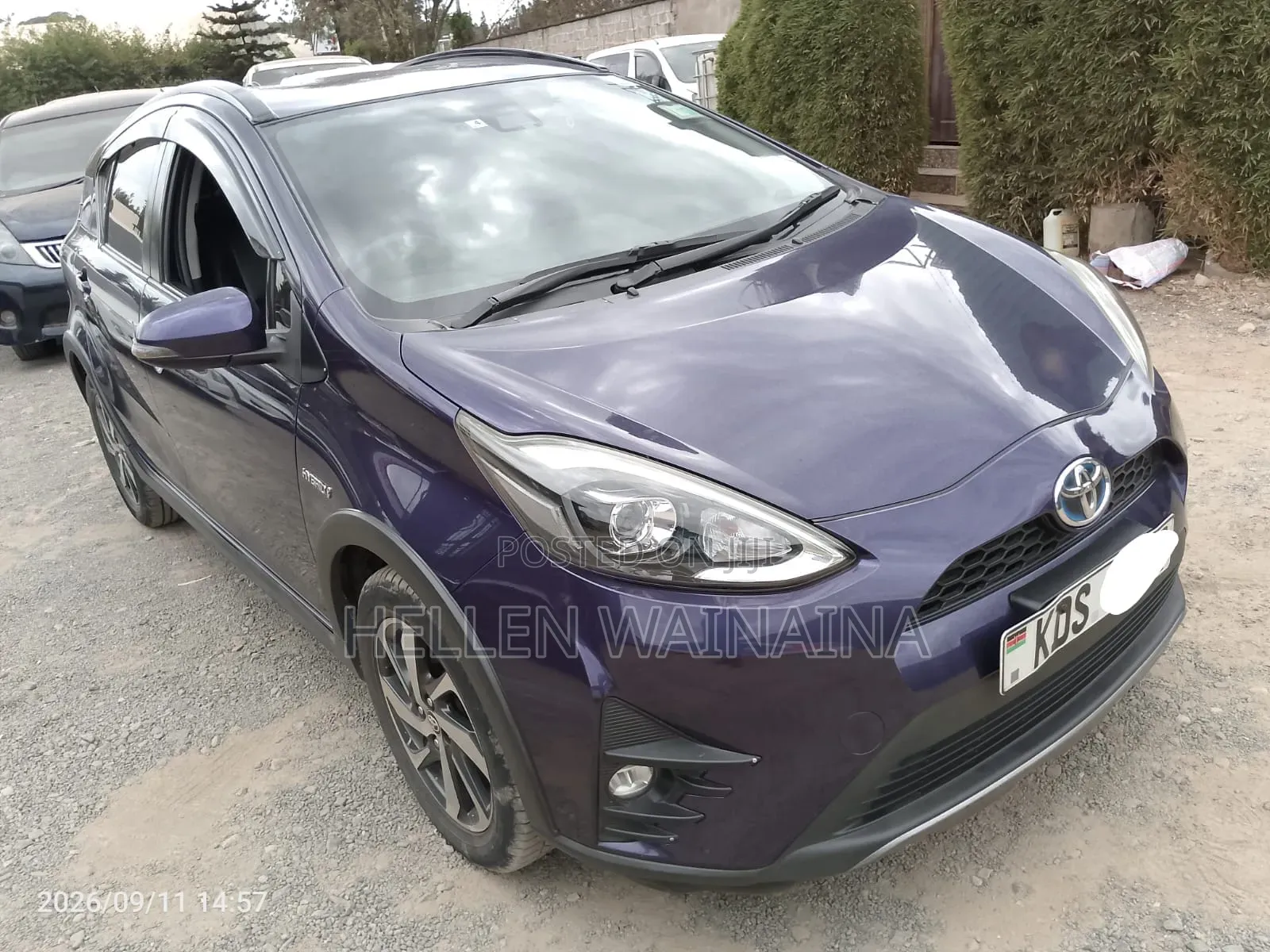 Toyota Aqua 2017 Purple