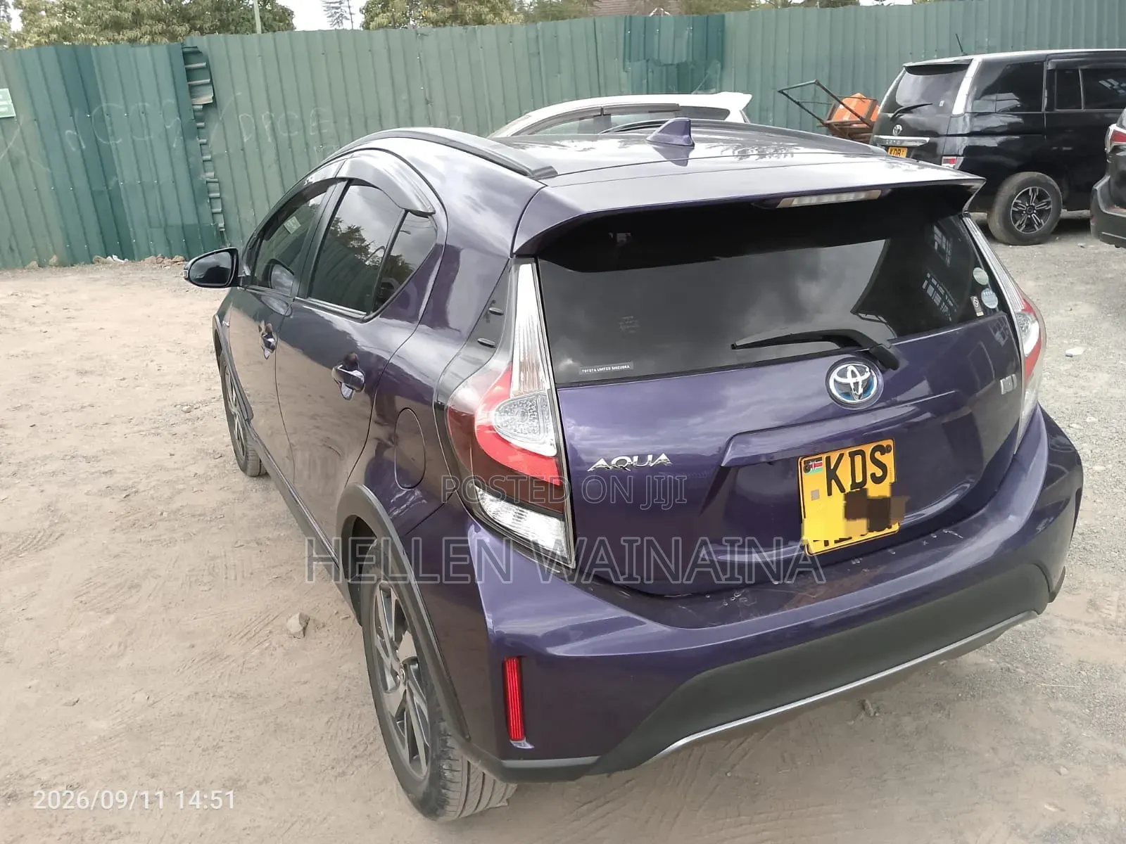 Toyota Aqua 2017 Purple
