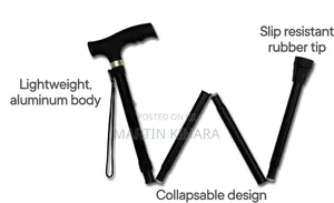 Adjustable Foldable Walking Sticks