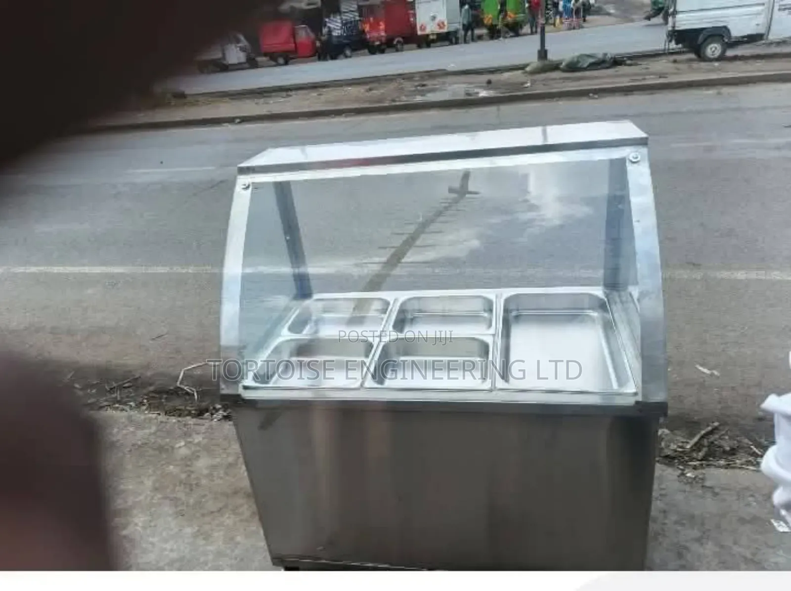 Stainless Steel Commercial Bain Marie With 5 Insert 4ft Long