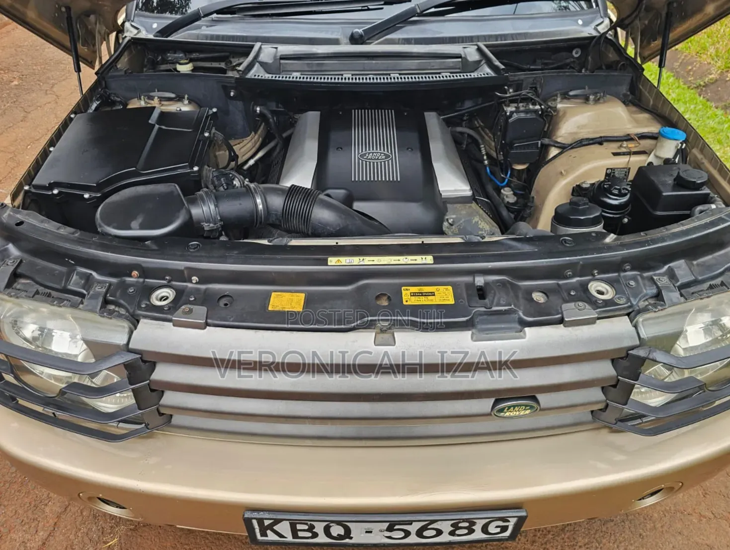 Land Rover Range Rover Vogue 2005 Gold