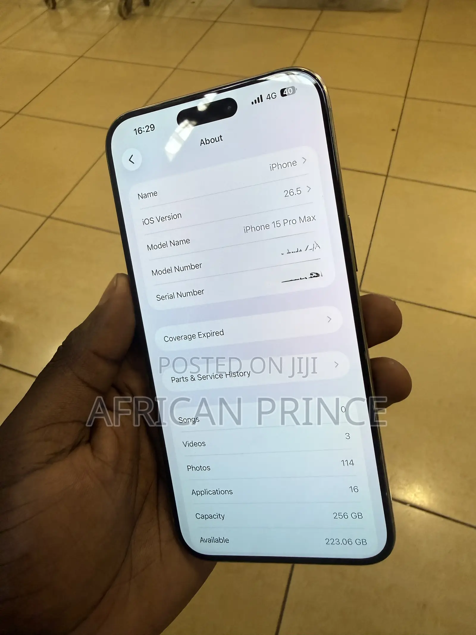 Apple iPhone 15 Pro Max 256 GB