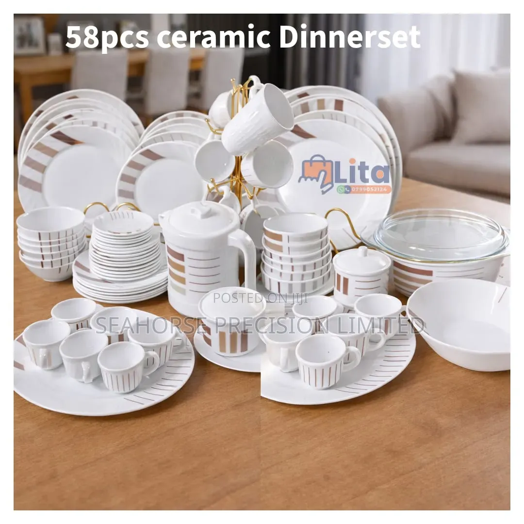 58-Piece Ceramic Dinner Set