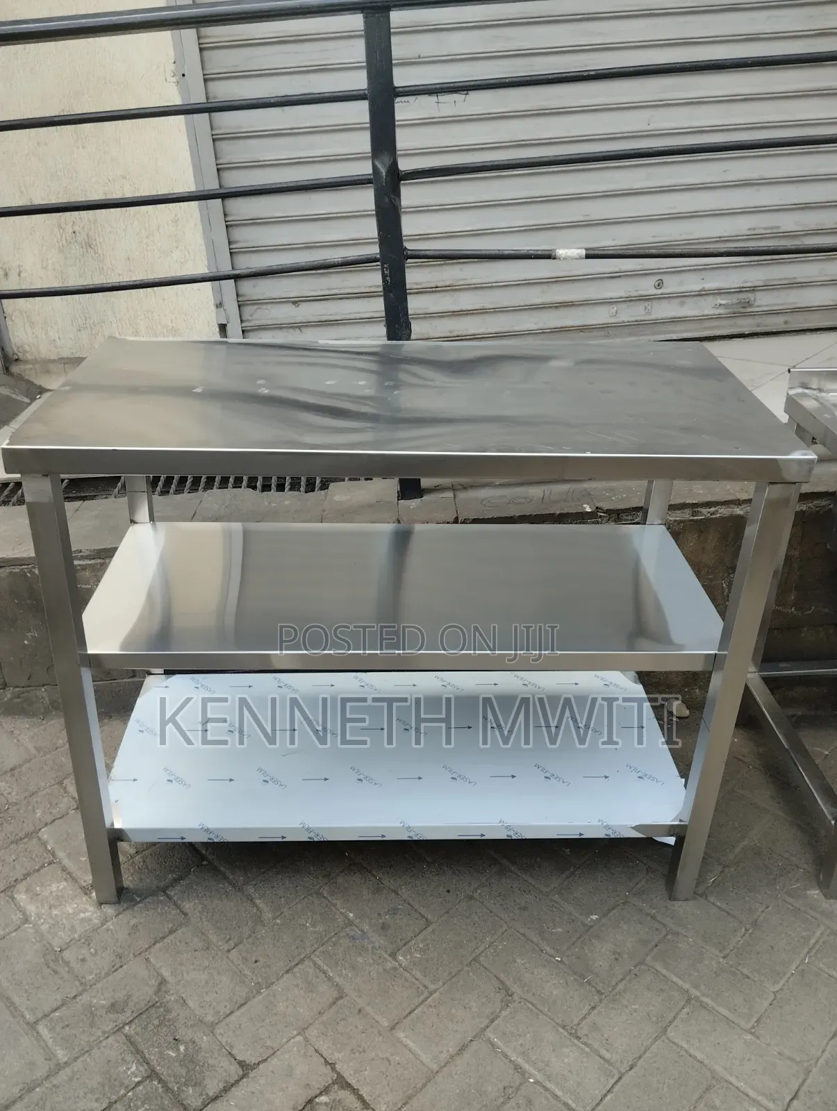 4ft, 2shelves Stainless Working Top