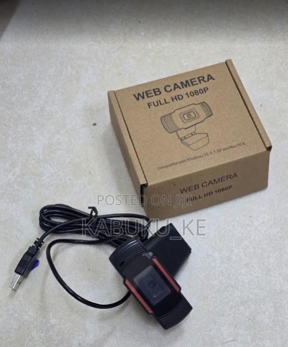 USB 1080P Full HD Video Calling Up to 1920x1080 Pixels Web Camera