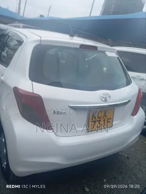 Toyota Vitz 2013 White