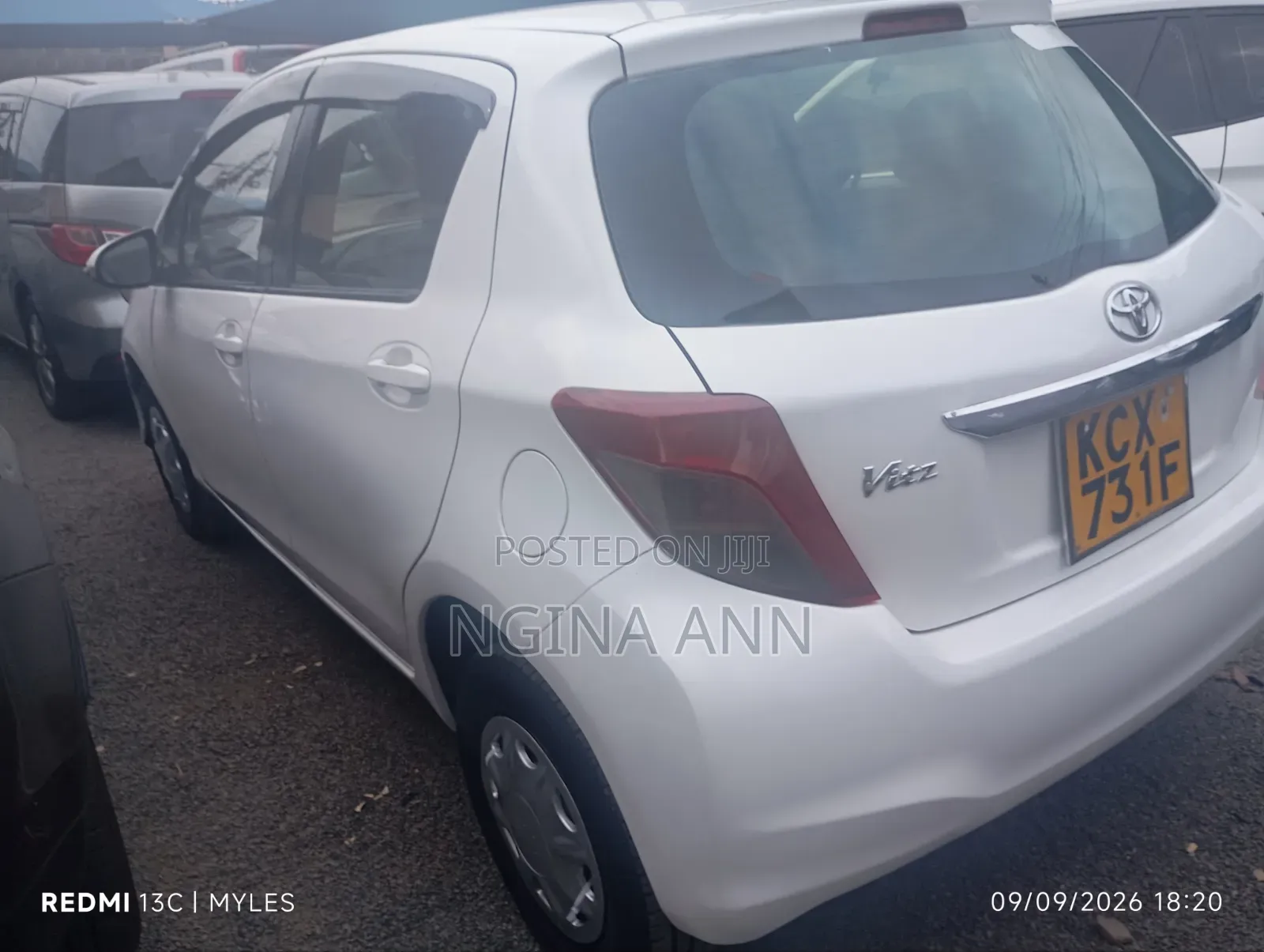 Toyota Vitz 2013 White
