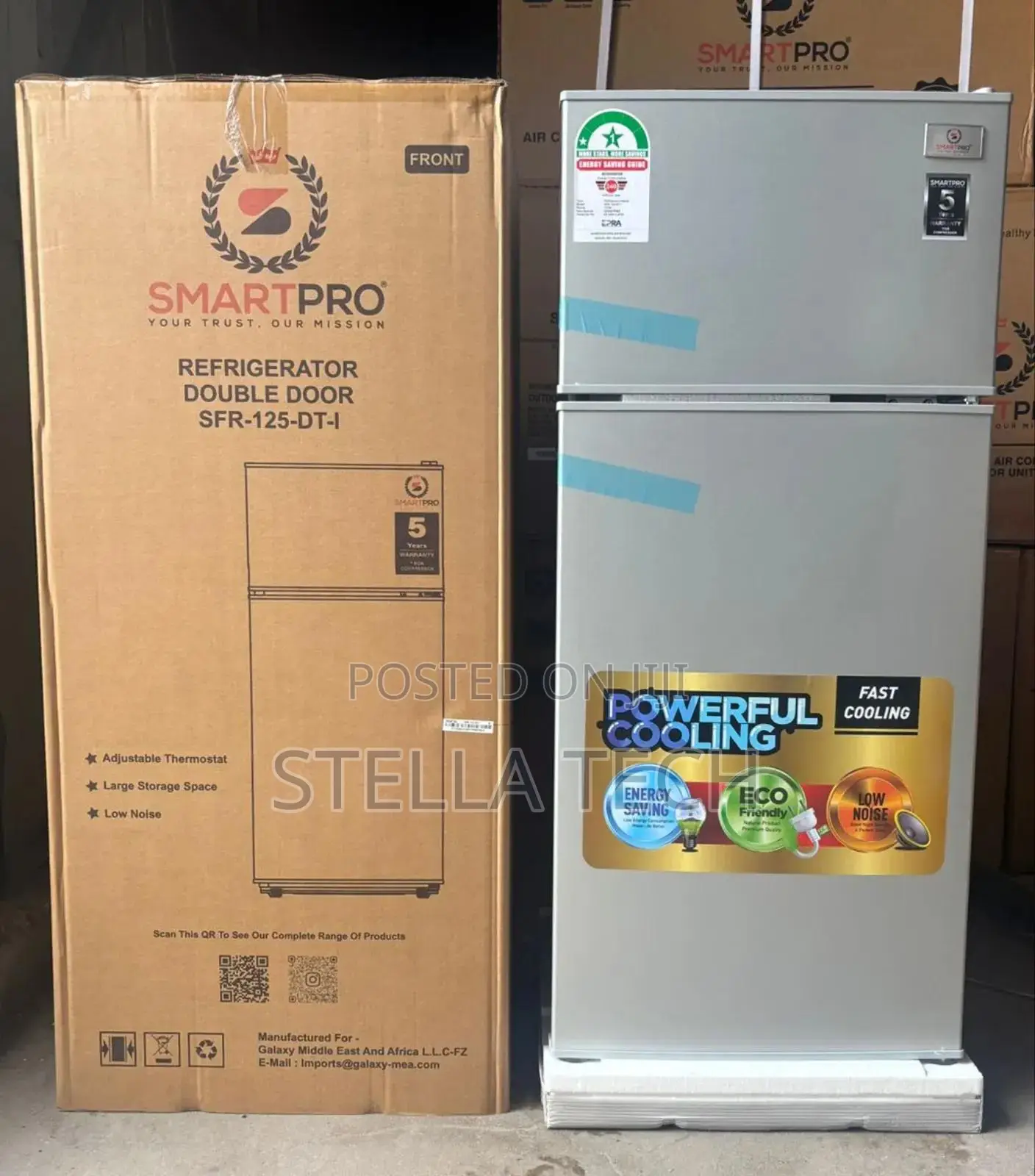 95 Litres Smart Pro SFR 125-Dt-I Double Door Refrigerator