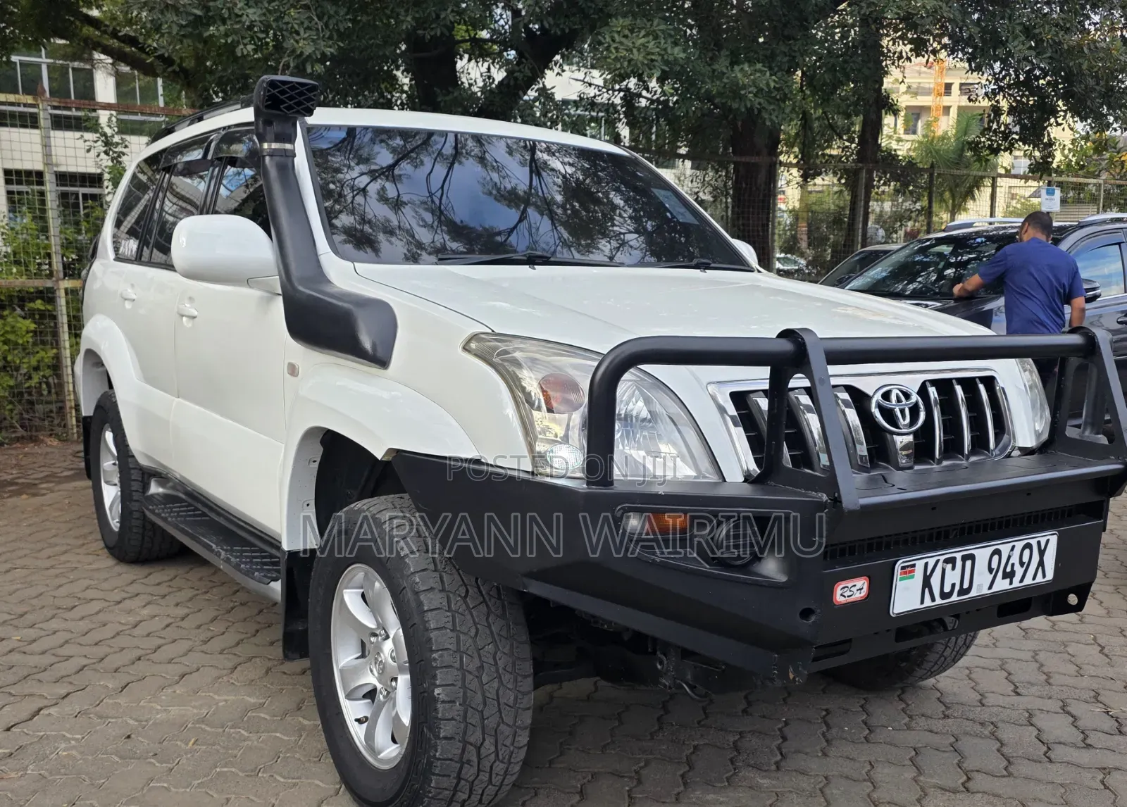 Toyota Land Cruiser Prado 4.0 Petrol TX 2008 White