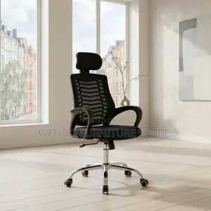 Office Chairs; High Back Mesh Clerical Modern Home Office Seat