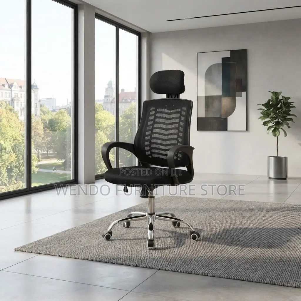 Office Chairs; High Back Mesh Clerical Modern Home Office Seat