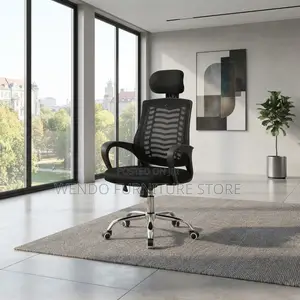 Office Chairs; High Back Mesh Clerical Modern Home Office Seat