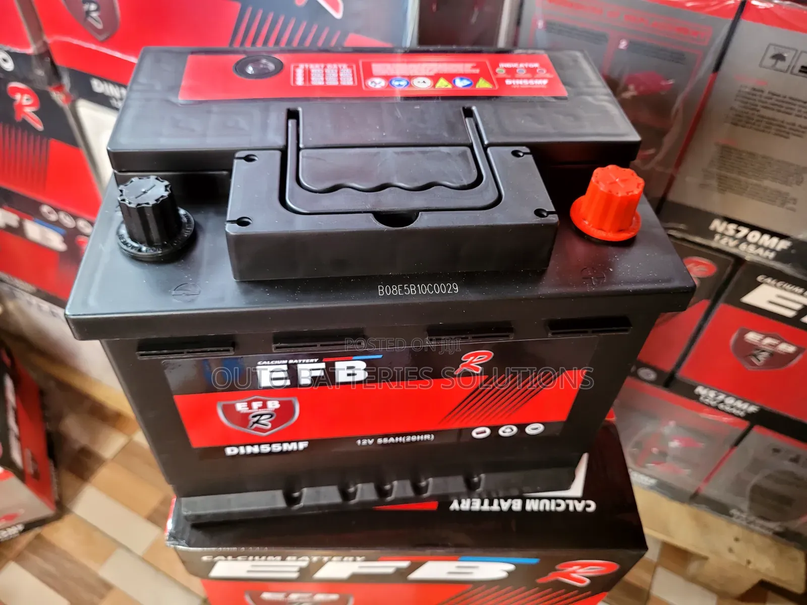 EFB Din 55 Automotive Battery
