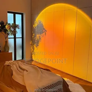 RGB Sunset Lamp, Gradient From Bright to Dark, 6 Colors