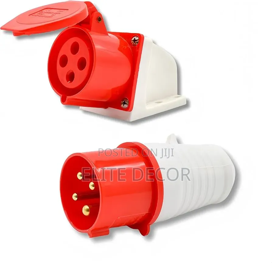 Industrial Coupler Socket 32A – Heavy-Duty Electrical Connector